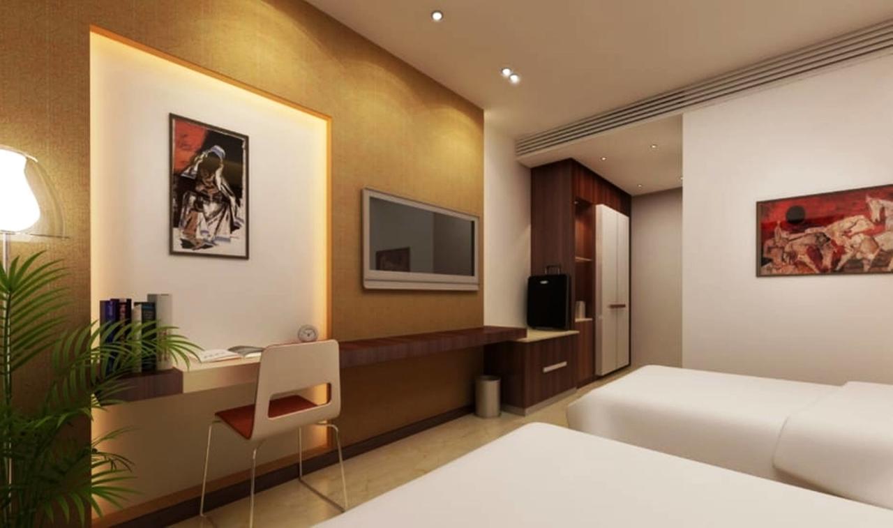 Hotel Vipul Grand 古尔冈 外观 照片